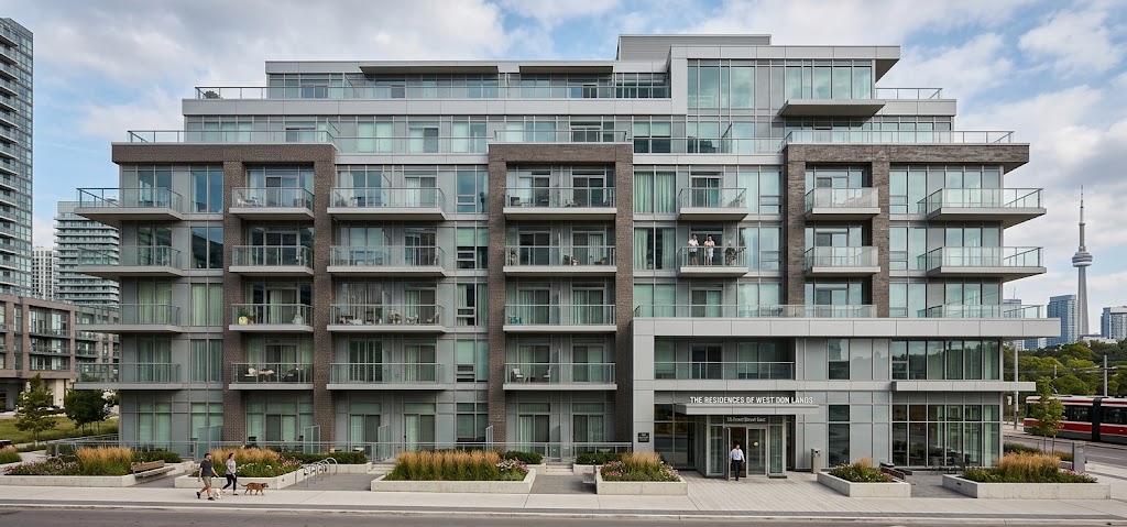 Multi-residential condominium building exterior