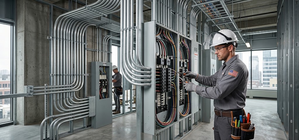 Building systems photography