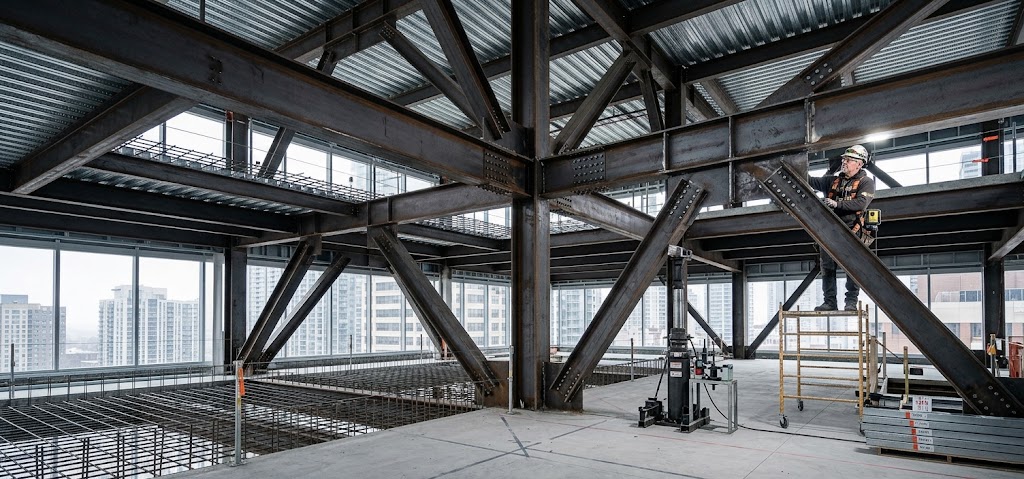 Structural construction photography